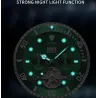 TEVISE - elegant automatisch horloge - edelstaal - waterdicht - zilver/blauwHorloges