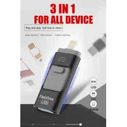 Dual purpose OTG micro flash drive - USB 3.0 - for iPhone / AndroidAccessories
