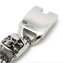 Gotische stijl - armband met skeletten - 316L roestvrij staalArmbanden