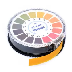 PH teststrips - alkaline/zuur indicator - papierrol - 0-14 PHWaterfilters
