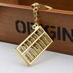 Sleutelhanger met telraam - 6 - 8 rijenSleutelhangers