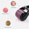 Dermaroller - microneedling - titaniumnaald - voor gezicht/halsHuid