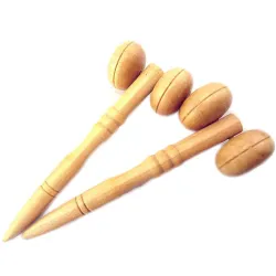Houten massageroller - voor ogen / gezichtMassage