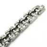 Roestvrijstalen herenarmband - motorkettingontwerp - 22 mmArmbanden