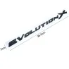 Decorative car emblem - plastic sticker - Evolution X lettersStickers
