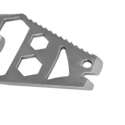 EDC multifunctioneel gereedschap - opener - moersleutel - sleutelhanger - overlevingsgereedschapMultitool & Zakmes