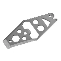 EDC multifunctioneel gereedschap - opener - moersleutel - sleutelhanger - overlevingsgereedschapMultitool & Zakmes