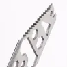 EDC multifunctioneel gereedschap - opener - moersleutel - sleutelhanger - overlevingsgereedschapMultitool & Zakmes
