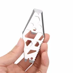 EDC multifunctioneel gereedschap - opener - moersleutel - sleutelhanger - overlevingsgereedschapMultitool & Zakmes
