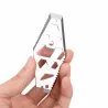 EDC multifunctioneel gereedschap - opener - moersleutel - sleutelhanger - overlevingsgereedschapMultitool & Zakmes