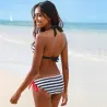 Sexy gestreepte bikini setBadkleding