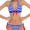 Sexy gestreepte bikini setBadkleding