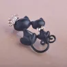 Moeder en dochter kat - kristallen kroon - brocheBroches