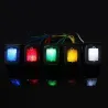 4 Pin DPST - T85 - car / boat toggle - rocker switch with LED - waterproofSwitches