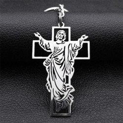 Jezus / kruis - metalen sleutelhangerSleutelhangers