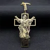 Jezus / kruis - metalen sleutelhangerSleutelhangers