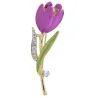 Broche in de vorm van bloemen - rozen/tulpenBroches
