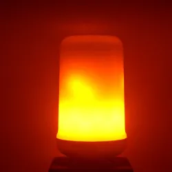 Flame fire effect light - LED bulbE14