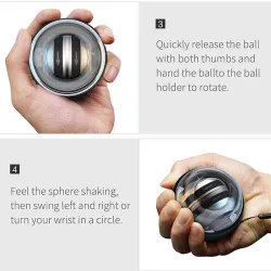 LED-gyroscopische powerball - autostartbereik - pols/armen/handen/spiertrainerEquipment