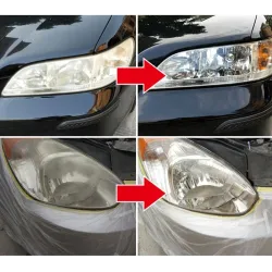 Car headlight repair fluid - scratch remover / polishing - 20 mlCar wash