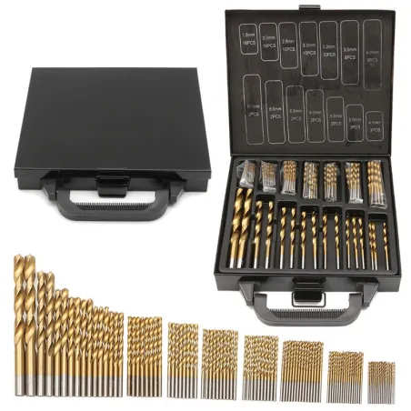 15-10 mm - HSS-spiraalboren met titaniumcoating - set van 99 stuksBits & boren