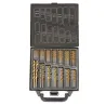 15-10 mm - HSS-spiraalboren met titaniumcoating - set van 99 stuksBits & boren