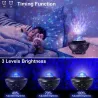 Sterrenhemelprojector - LED-nachtlampje - met luidspreker - BluetoothVerlichting