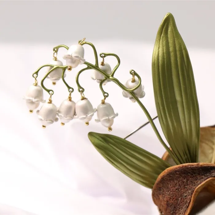 Lily of the valley broochBrooches