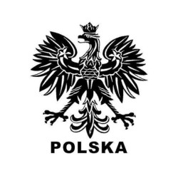 Poolse Adelaar / POLSKA - autostickerStickers