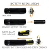 Mini UV-zaklamp - waterdicht - 9 LEDZaklampen