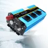 DC 12V naar AC 220V 230V - 12000W - sinusomvormer voor zonne-energie - LCD-spanningsdisplay - draadloze afstandsbedieningOmvo...