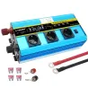 DC 12V naar AC 220V 230V - 12000W - sinusomvormer voor zonne-energie - LCD-spanningsdisplay - draadloze afstandsbedieningOmvo...