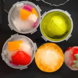 Kunststof ijsblokjesvorm - ronde bal - 5cmBar producten