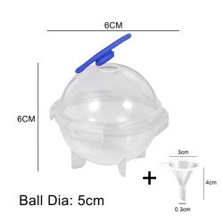 Kunststof ijsblokjesvorm - ronde bal - 5cmBar producten