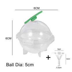Kunststof ijsblokjesvorm - ronde bal - 5cmBar producten