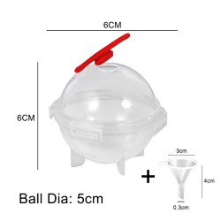 Kunststof ijsblokjesvorm - ronde bal - 5cmBar producten
