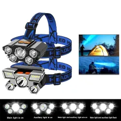 Koplamp LED - USB oplaadbaarZaklampen