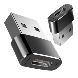 USB naar type C - OTG-adapter - USB-C - mannelijk naar micro USB type-C vrouwelijk - converter - 2 stuksAccessoires
