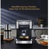BioloMix - koffiezetapparaat - voor espresso/cappuccino/latte/mokka - met melkopschuimer - 20 BarBar producten