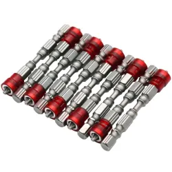 65 mm PH2 magnetische bits schroevendraaierbits met zeskantschacht - 10 stuksBits & boren
