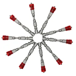 65 mm PH2 magnetische bits schroevendraaierbits met zeskantschacht - 10 stuksBits & boren