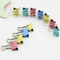 15mm metalen clips - papier - ringbanden - 60 stuksKantoor
