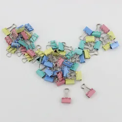 15mm metalen clips - papier - ringbanden - 60 stuksKantoor
