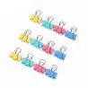 15mm metalen clips - papier - ringbanden - 60 stuksKantoor