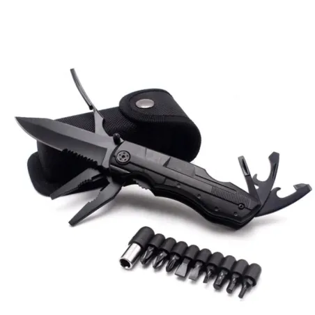 Multifunctioneel roestvrij staal - multitool zakmes - tang - opvouwbaarMultitool & Zakmes