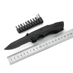 Multifunctioneel roestvrij staal - multitool zakmes - tang - opvouwbaarMultitool & Zakmes