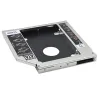 Universal aluminum SATA HDD Caddy 12.7mm box case enclosure optical bayHarde schijven