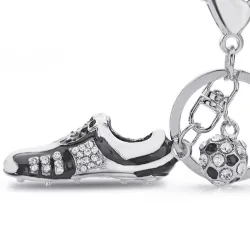 Voetbalschoen met strass - sleutelhangerSleutelhangers