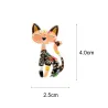 CINDY XIANG New Arrival Cute Enamel Paint Cat Brooch Unisex Women And Men Pin Animal Design Fashion Jewelry 2 ColorsBroches