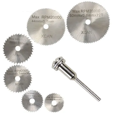 copy of Circular saw blades & mandrel cutting discs drill 6 pcsBits & boren